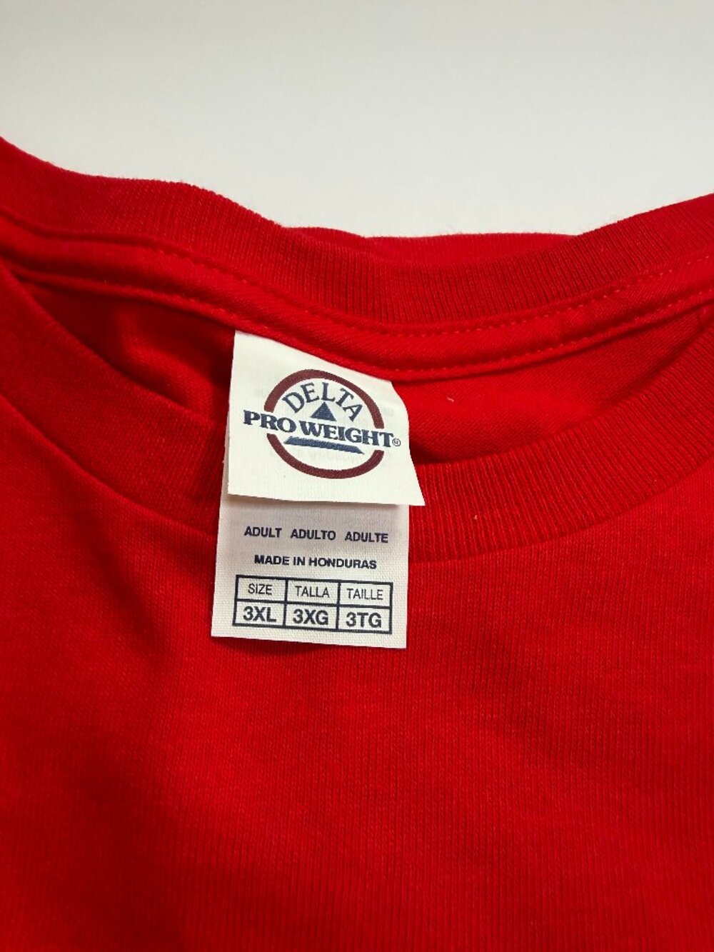 Delta Edgar Allen Poe Red Tee W 3X - Picture 2 of 4